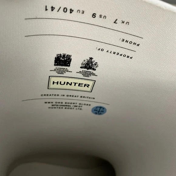 Original hunter short gloss boots - Picture 8 of 15